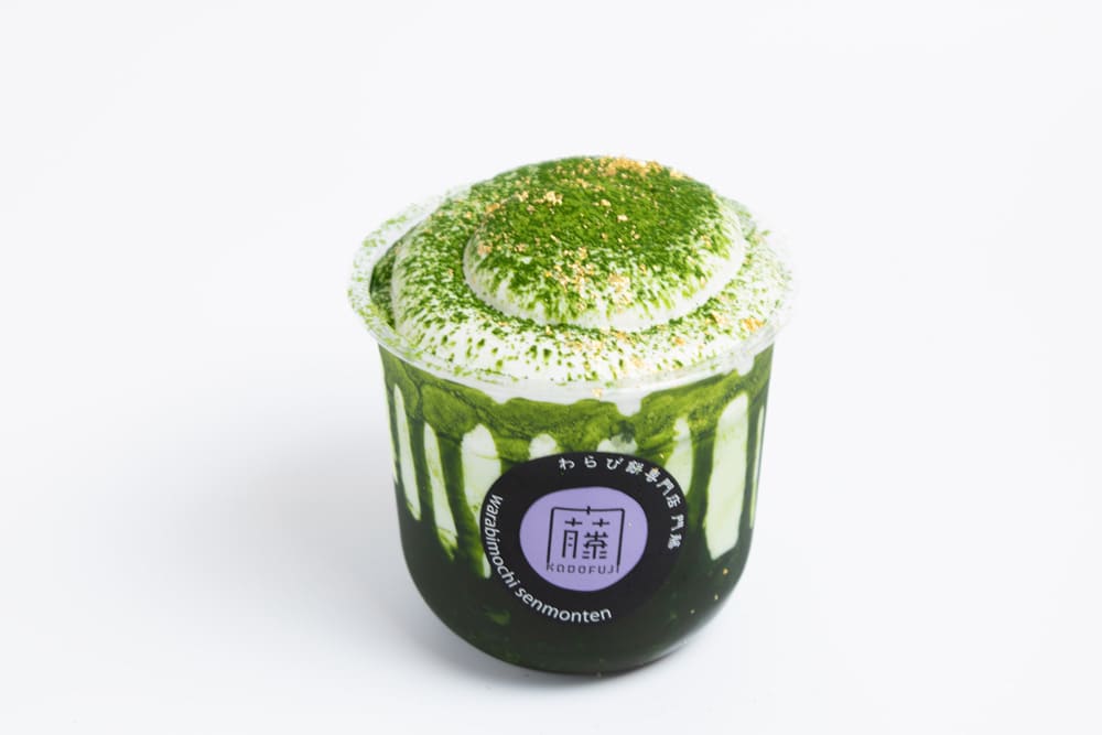 金彩きらめく白鷺濃抹茶ワラビータ